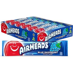 Airheads Blue Raspberry 36 stuks - Amerikaans snoep - International Candy