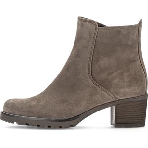 Gabor 800.1 Enkellaarsjes - Enkelboots met rits - Dames - Taupe - Maat 44