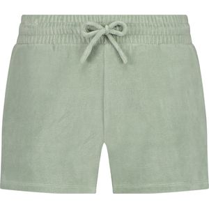 Hunkemöller Shorts Velours Pocket Groen S