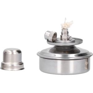 Portable Alcohol Lamp for Laboratories - Adjustable Safety Alcohol Lamp with Wick for Chemicals - Ideal for School and Lab Use .