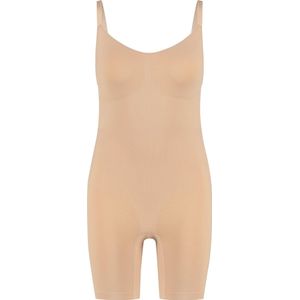 Hunkemöller Seamless tigh slimmer body Dames Corrigerend ondergoed - Beige - Maat XS