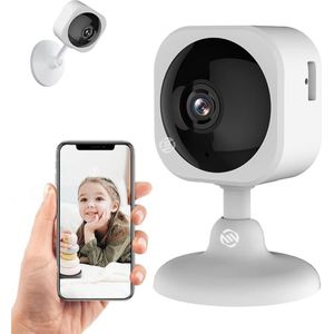 Equivera Honden Camera - Beveilingingscamera - Huisdiercamera - WiFi - Petcam - Eenvoudige Installatie - Indoor Camera