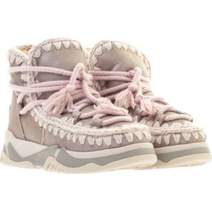 Mou - Schoenen Zilver Mou Trainer 02 Scoubidoo Lace Sneakers Zilver Mu.fw201024b