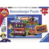 Ravensburger puzzel Waterloop met Brandweerman Sam - 2x24 stukjes - kinderpuzzel