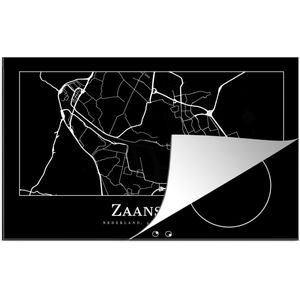 Inductie beschermer - Inductie Mat - Kookplaat beschermer - Zaanstad - Plattegrond - Kaart - Stadskaart - Inductie beschermer - Inductie Mat - Kookplaat Beschermer - 80x52 cm - Afdekplaat inductie - Inductiebeschermer