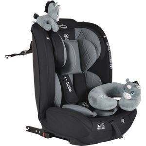 Moni Isafe Grey 76-150 cm i-Size Autostoel 111002