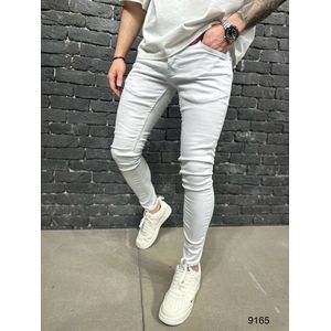 Skinny Mannen Stretchy heren Denim Hoge Kwaliteit Jeans W34