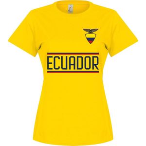 Ecuador Team T-shirt - Geel - Dames - L