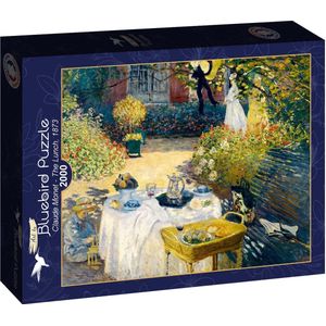 Claude Monet puzzel 2000 stukjes ""The Lunch"" Art by Bluebird