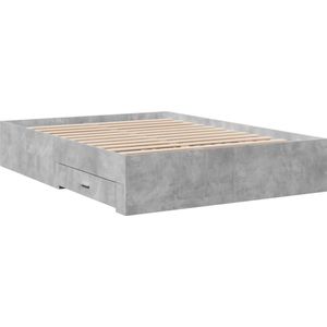 vidaXL-Bedframe-met-lades-bewerkt-hout-betongrijs-120x190-cm