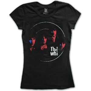 The Who - Soundwaves Dames T-shirt - XL - Zwart