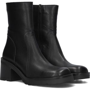 Notre-V 830016 Enkelboots - Enkellaarsjes - Dames - Zwart - Maat 38