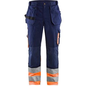 Blaklader Werkbroek High Vis 1529-1860 - Marineblauw/Oranje - C154