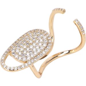 Women Fingernail Rings - Adjustable Nail Cover Rings - Beautiful Finger Tip Nail Rings - Practical Index Finger Nail Rings - Finger Ornament Jewelry Decoration Rings for Party Weddings Daily Use - 3050g .