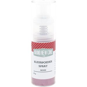 BrandNewCake® Kleurpoeder Spray Rood 10gr - Kleurstof - Eetbare Voedingskleurstof - Bakken