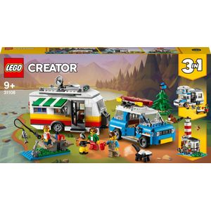 LEGO Creator Familievakantie met Caravan - 31108