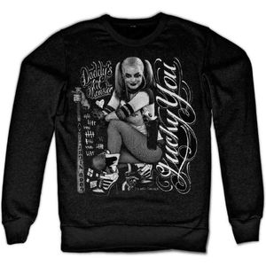 DC Comics Suicide Squad Sweater/trui -S- Harley Quinn - Lucky You Zwart