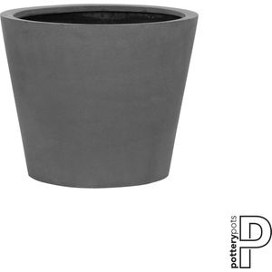 Plantenbak Bucket - Grijs Ø50 x (H)40 cm | Ø50 x (H)40 cm
