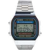 Casio Vintage Iconic A168WA-1YES Unisex Horloge 36,3 mm - Zilverkleurig