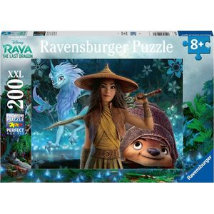 Ravensburger puzzel Disney Raya, Tuk Tuk en Sisu - Legpuzzel - 200XXL stukjes