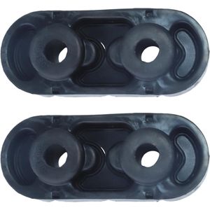 Uitlaatdemper hanger met een universele gatdiameter van 047 inch/12 mm voor de meeste Chevrolet, GMC en Cadillac - 15092802