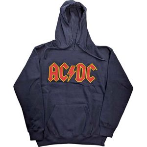 AC/DC - Logo Hoodie/trui - 2XL - Blauw