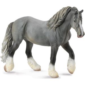 COLLECTA Shire paard Merrie Grijs - (XL)