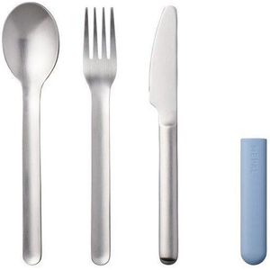 MEPAL - Bloom - Bestekset 3-dlg Nordic Blue