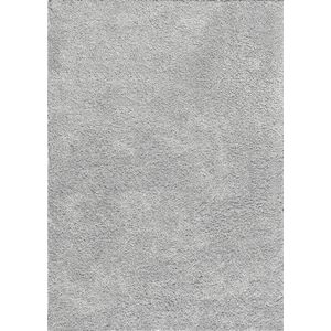 Vloerkleed hoogpolig 80x140 cm - Zacht - Modern - Effen - PORT SHAGGY by The Carpet