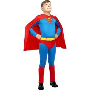 FUNIDELIA Klassiek Superman kostuum voor jongens - Maat: 107 - 113 cm