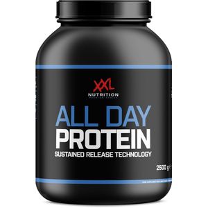 XXL Nutrition - All Day Protein - Eiwitpoeder, Proteïne poeder, Eiwitshake, Proteïne Shake, Whey Protein - Cookies & Cream - 2500 Gram