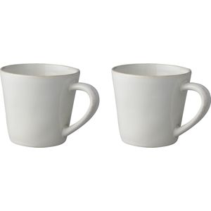 Costa Nova Beker Serenity 20 cl Wit Stoneware 2 stuk(s)