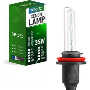 XEOD Xenon Vervangingslamp - H8 H9 H11 Xenon lampen – Auto Verlichting Lamp – Dimlicht en Grootlicht - 1 stuks – 35W – 12V