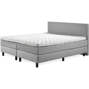 Boxspring Luxe Glade Hoofdbord 90 x 210 Grijs
