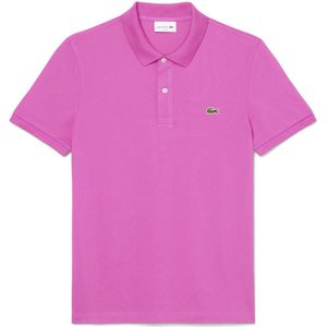 Lacoste Slim Fit polo - malva fuchsia roze