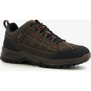 Mountain Peak leren heren wandelschoenen A - Bruin - Uitneembare zool - Maat 44