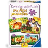Ravensburger puzzel Forest Animals - Legpuzzel - 2, 4, 6, 8 stukjes
