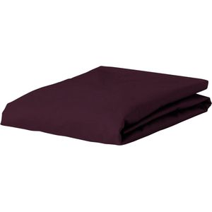 ESSENZA Satin Hoeslaken Burgundy - 160x200