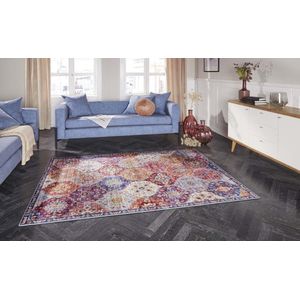 Oosters vloerkleed Kashmir Ghom Elle Decoration - multi 80x150 cm