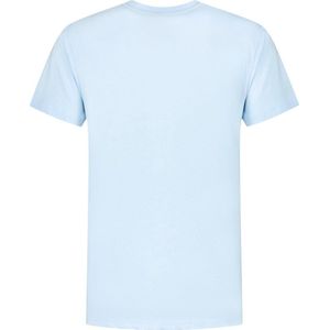 Rogelli Graphic T-Shirt Sportshirt - Korte Mouwen - Heren - Licht Blauw - Maat S