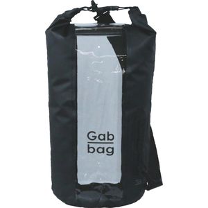 Dry Gabbag - 35 liter - Zwart - 100% waterdicht - Venster
