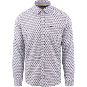New Zealand Auckland - Overhemd Wharekahika Lichtblauw - Heren - Maat M - Regular-fit