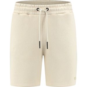 Ballin Amsterdam - Heren Regular fit Shorts Sweat - Sand - Maat L