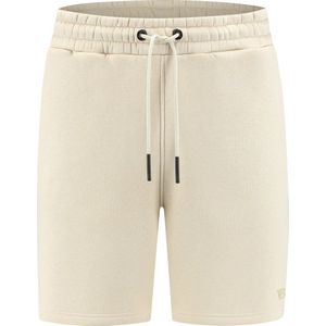Ballin Amsterdam - Heren Regular fit Shorts Sweat - Sand - Maat XL