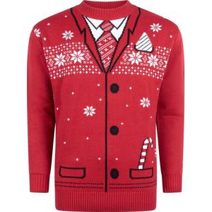 Foute Kersttrui Heren - Christmas Sweater ""Keurig Kerst"" - Mannen Maat XS - Kerstcadeau