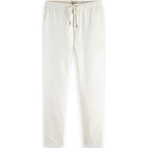 Scotch & Soda Warren - Straight fit twill jogger Heren Broek - Maat 34/32