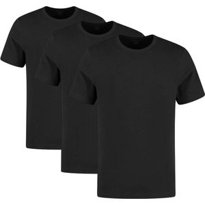 Michael Kors performance cotton 3P O-hals shirts basic zwart - L