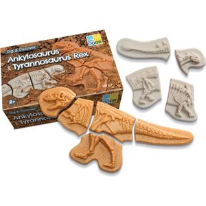 Dig and Discover - Ankylosaurus & Tyrannosaurus Rex