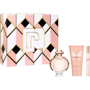 Paco Rabanne Olympéa Giftset - 50 ml eau de parfum spray + 10 ml eau de parfum spray + 75 ml bodylotion - cadeauset voor dames