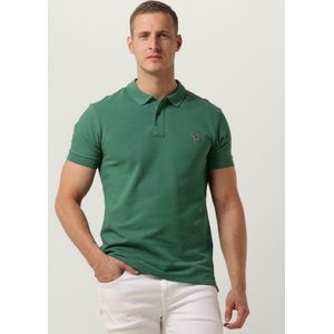 Paul Smith Mens Slim Fit Ss Polo Shirt Zebra Polo's & T-shirts Heren - Polo shirt - Groen - Maat L